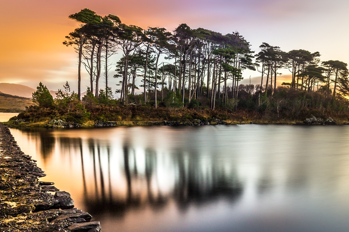 Body Image Anxiety represented as a distorted reflection